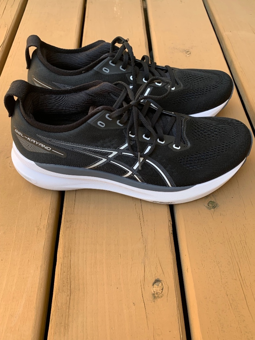 ASICS Men's Running Shoes GEL-KAYANO 31 Black/White